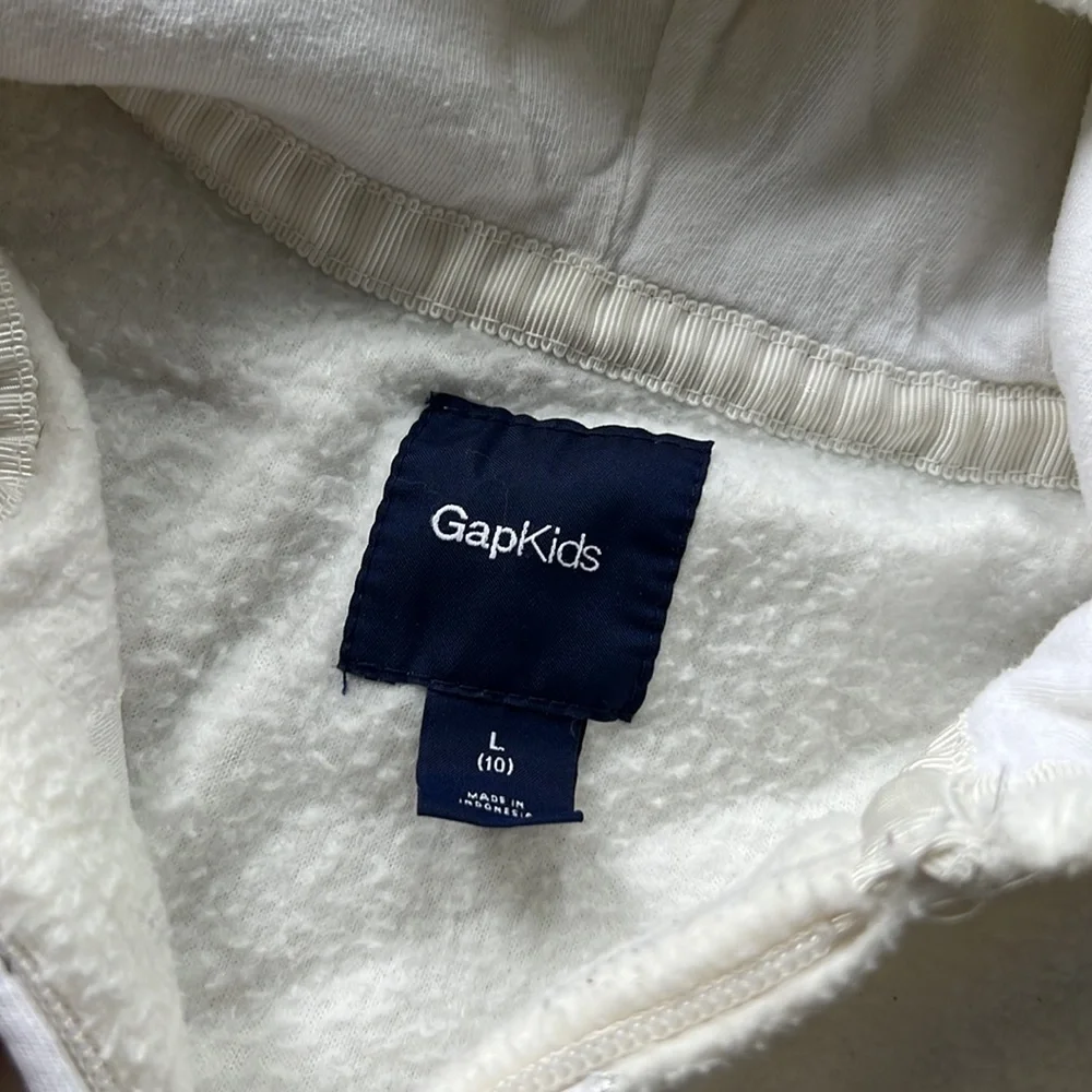 Gap hooded sequins sweater